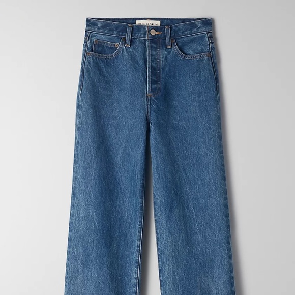Aritzia Denim Forum Farrah Wide Leg Jean - Picture 2 of 12
